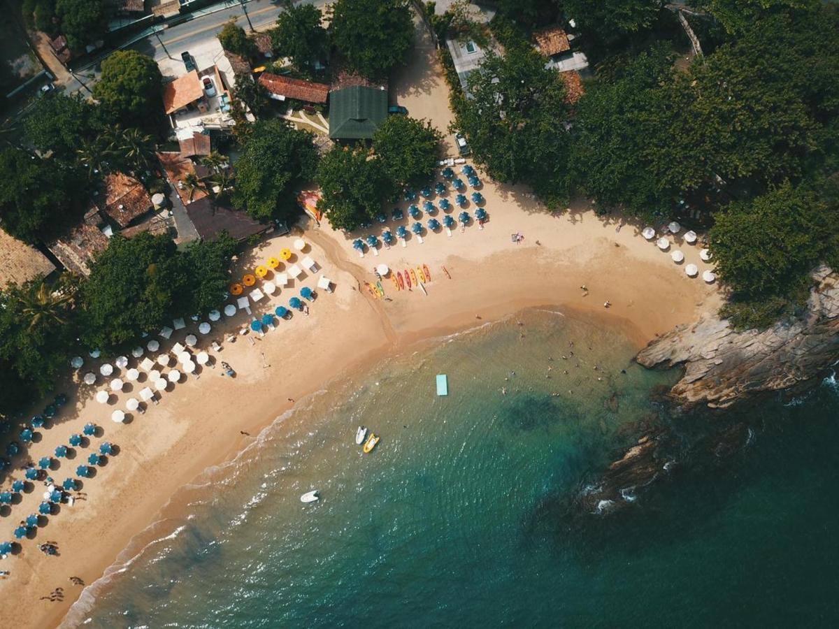 Bangalo Com Vista Para O Mar No Condominio Yacamim Ilhabela Praia Do Curral Екстер'єр фото