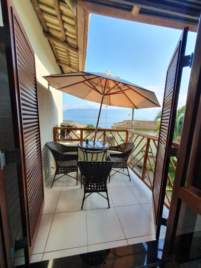 Bangalo Com Vista Para O Mar No Condominio Yacamim Ilhabela Praia Do Curral Екстер'єр фото