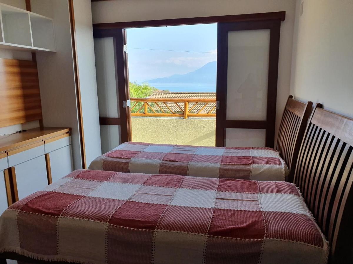 Bangalo Com Vista Para O Mar No Condominio Yacamim Ilhabela Praia Do Curral Екстер'єр фото